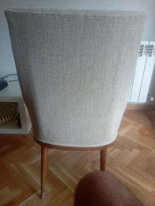 6 Sillas Comedor Tapizadas Imperio
