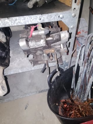 Motor de moto usado