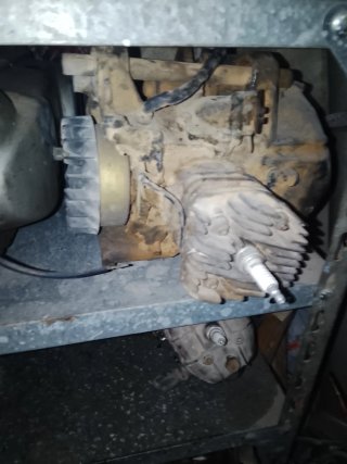Motor de moto usado