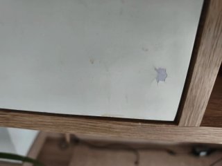 Escritorio y Silla Roble/Blanco