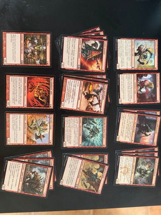 Lote 61 cartas Magic: Trasgos