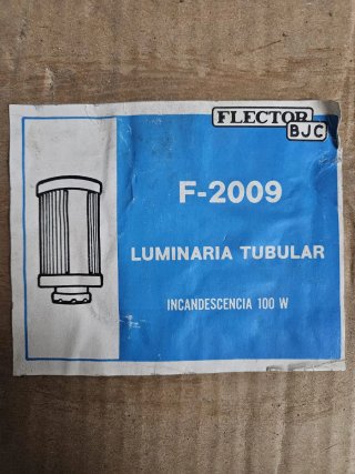 Farol Exterior Blanco y Transparente