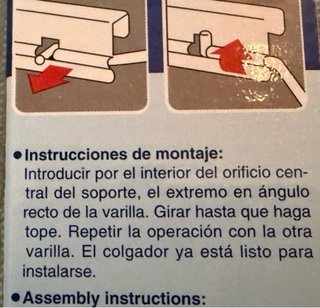 Colgador para tabla de planchar Rayen