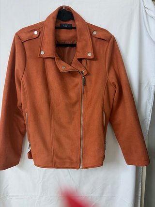 Chaqueta efecto ante M&S naranja