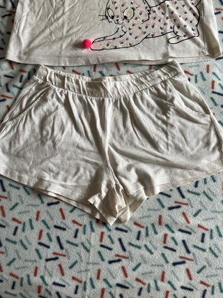 Pijama Etam Gato Beige Talla S