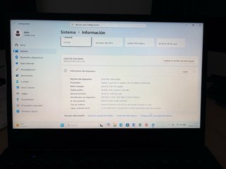 Portátil Intel Core i5 Negro