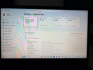 Portátil Intel Core i5 Negro