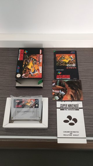 Super Nintendo Saber Run - PAL Version
