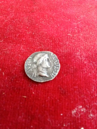Denario de plata romano