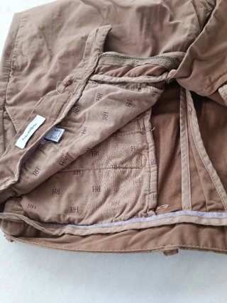 Bermudas vaqueras marrones