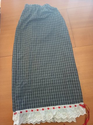 Falda de espigadora talla M