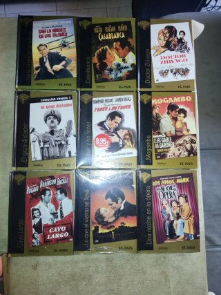 Colección 35 Películas antiguas en formato DVD
