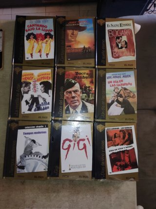 Colección 35 Películas antiguas en formato DVD