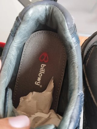Zapatos azules Billowy con velcro