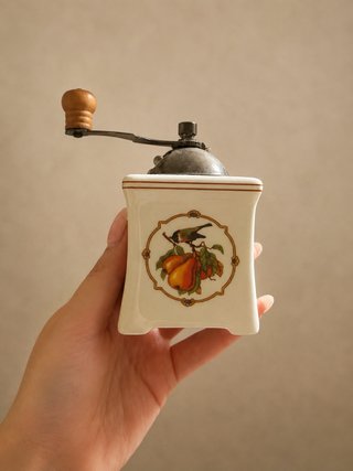Macina Caffè Vintage in Ceramica