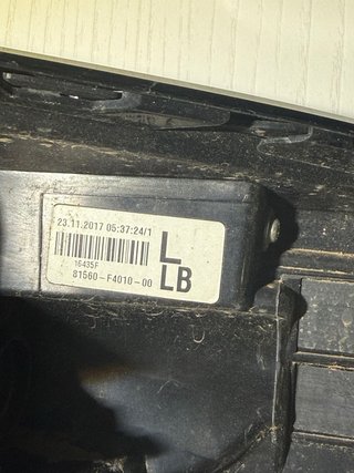Luz trasera Toyota C-HR I 81560F4010