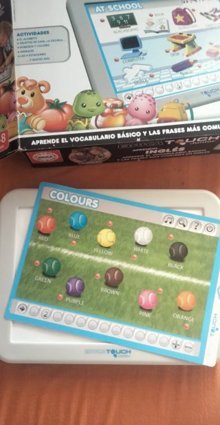 Juego Educativo Táctil Inglés EducaTouch Junior