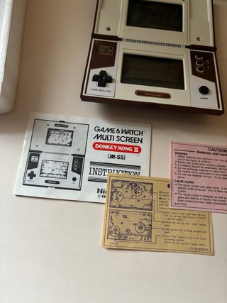 Nintendo Game & Watch Donkey Kong II JR-55 1983