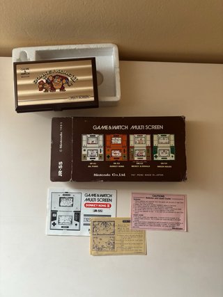 Nintendo Game & Watch Donkey Kong II JR-55 1983
