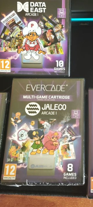 Evercade Jaleco Arcade 1 Cartucho Juegos
