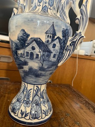 Jarrón/Ánfora tipo Talavera del Rey 47x28