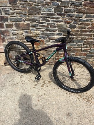 Bicicleta infantil morada Orbea