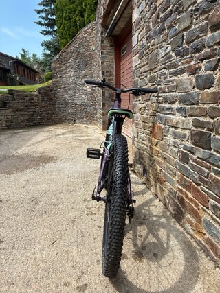 Bicicleta infantil morada Orbea
