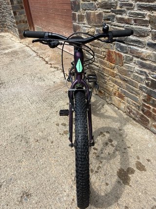 Bicicleta infantil morada Orbea