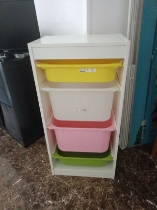 Mueble Almacenaje Trofast Plástico