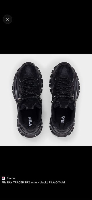 Zapatillas Fila Ray Tracer TR2 Wmn Negras