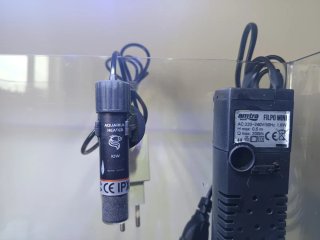 Pecera de cristal 10l