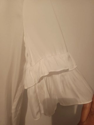 Blusa Cortefiel satinada XL