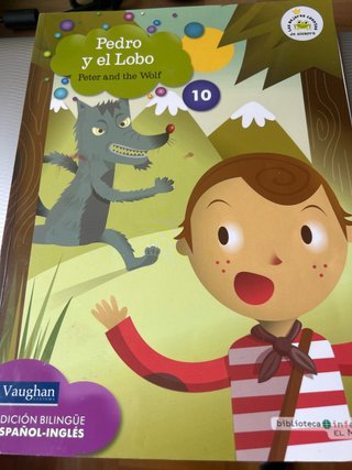 Libro bilingue español-ingles con cd