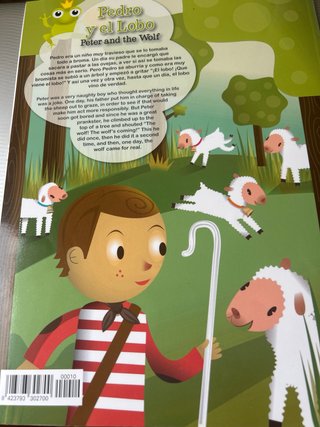 Libro bilingue español-ingles con cd