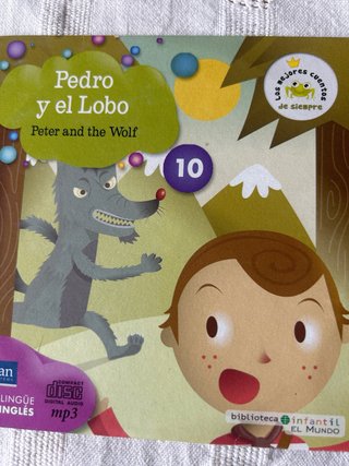 Libro bilingue español-ingles con cd