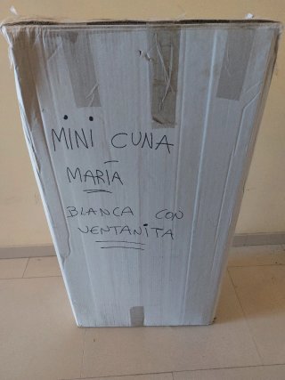 Minicuna tijera con ventana