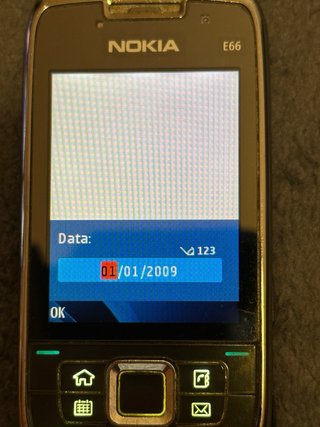 Nokia E66 Grigio Acciaio Funzionante