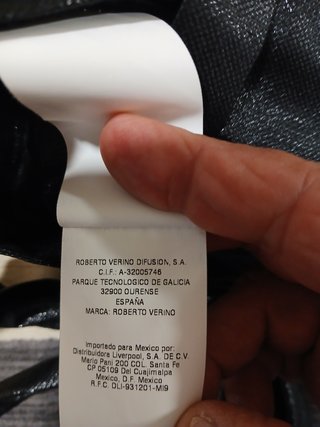Blusa Roberto Verino Negra Manga Corta