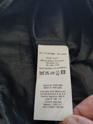 Blusa Roberto Verino Negra Manga Corta