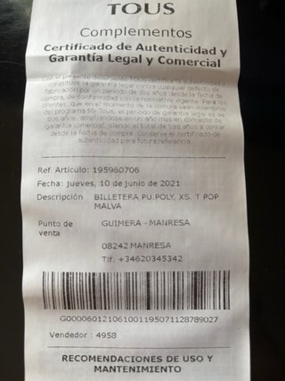 Cartera Tous Oso Gris/Rosa