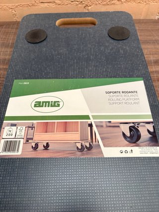 Plataforma Carga Ruedas Amig 200KG 58x29 cm