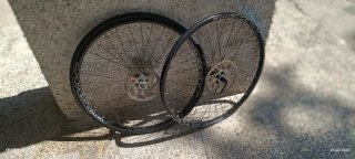 Ruedas de Bicicleta con Frenos de Disco
