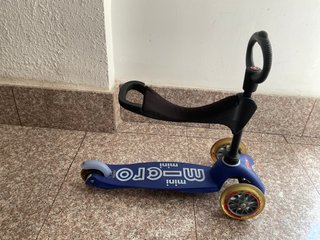 Patinete Micro Mini con asiento