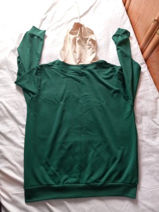 Sudadera Vespa Verde con Capucha
