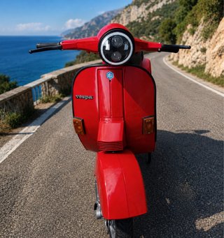 Faro led vespa