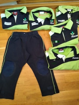 Chándal Uniforme Diocesano talla 2 y 4.