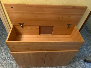 Armario zapatero de madera