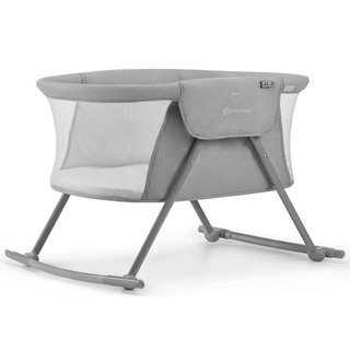 Cuna de viaje Kinderkraft gris