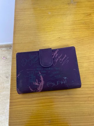 Cartera con estampado de moda