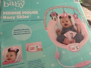 Hamaca Minnie Mouse Rosy Skies Bright Starts